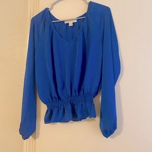 Micheal Kors long sleeve blouse